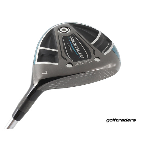 Callaway Rogue Star 7 Fairway Wood 21º Graphite Stiff Regular New Grip M3389