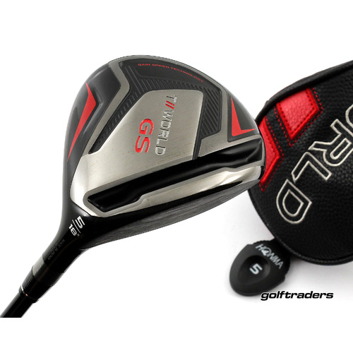 Honma Tour World GS 5 Fairway Wood 18º Graphite Stiff Flex Cover M3408