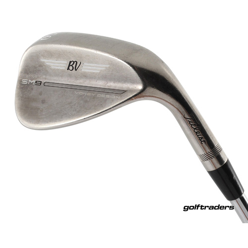Titleist Vokey Design SM9 Brushed Steel Gap Wedge 50.12F Steel Wedge M3448