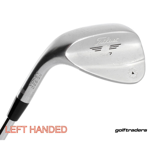 Titleist Vokey SM7 Tour Chrome Gap Wedge 52.12F Steel Stiff Left Handed M3458