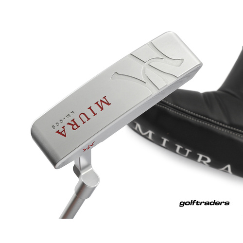 Miura KM-009 Carbon Steel Milled Blade Putter 34" Steel Cover M3482