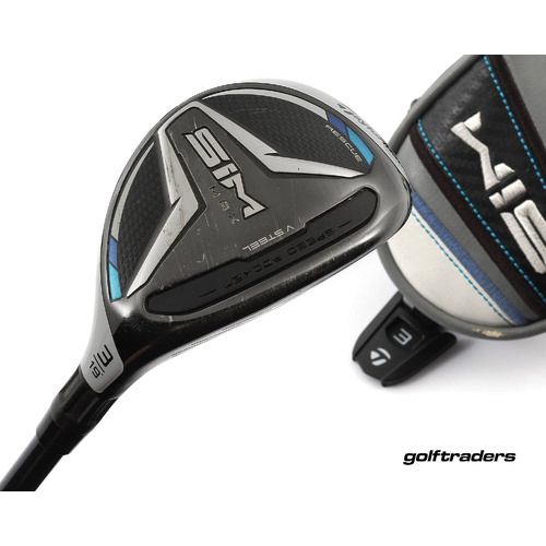 Taylormade Sim Max Rescue 3 Hybrid 19º Graphite Stiff Flex Cover M3496