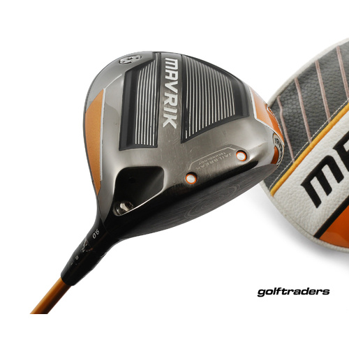 Callaway Mavrik Driver 9º Graphite Stiff Flex Cover New Grip M3497