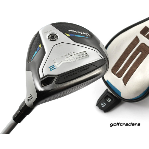 Taylormade SIM2 Ti 3 Fairway Wood 15º Graphite Stiff Flex Cover M3507