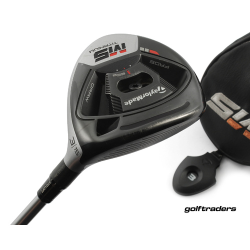 Taylormade M5 Ti 3 Fairway Wood 15º Graphite Regular Cover New Grip M3508