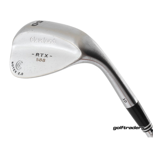 Cleveland RTX 588 Rotex 2.0 Chrome Gap Wedge 50.10 Steel Wedge Flex M3510