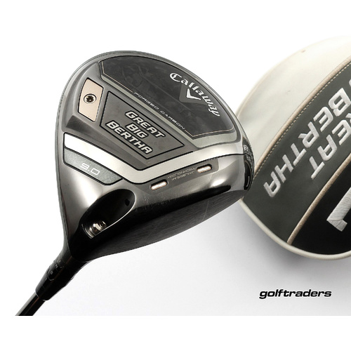 Callaway Great Big Bertha Driver 9º Graphite Stiff Flex Cover M3521