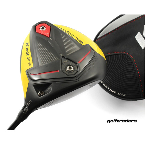 Cobra King F9 Driver 10.5º Graphite Stiff Flex Cover M3532