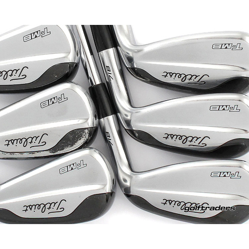Titleist TM-B 718 Irons 5-PW Steel Stiff Flex M3590