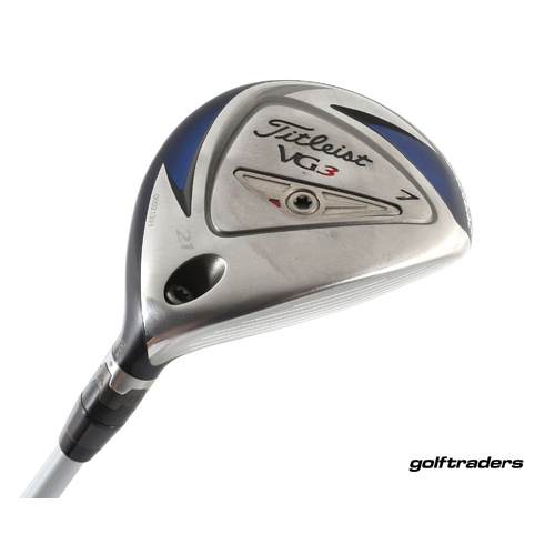 Titleist VG3 7 Fairway Wood 21º Graphite Regular Flex New Grip M3631
