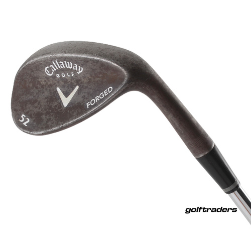 Callaway Forged Series Raw Gap Wedge 52º Steel Stiff Flex New Grip M3648