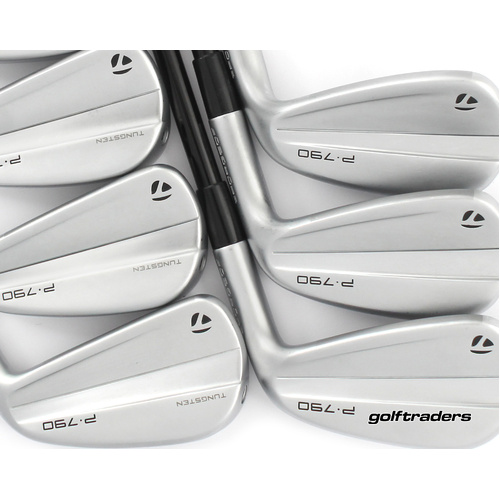 Taylormade 2023 P790 Forged Irons 4-PW Graphite Regular Flex New Grips M3650