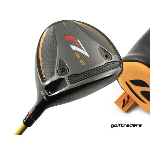 Taylormade R7 Quad Mini Driver 13.5º Graphite Stiff Flex Cover New Grip M3652