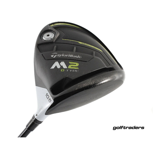 Taylormade M2 D-Type Driver 10.5º Graphite Stiff Regular Flex New Grip M368