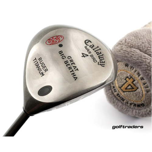 Callaway Great Big Bertha Warbird Titanium 4 Wood 17º Graphite Stiff HC M3710