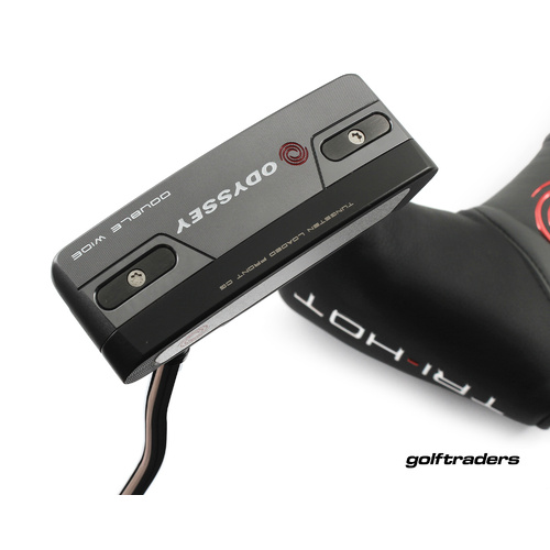 Odyssey Tri-Hot 5K Double Wide Putter 34" Stroke Lab Cover M3738