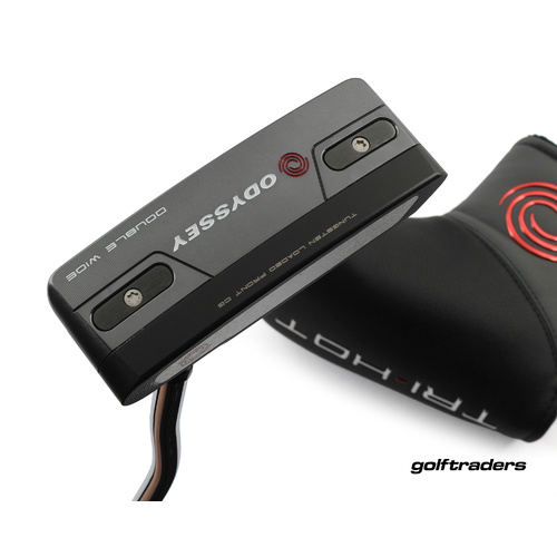 Odyssey Tri-Hot 5K Double Wide Putter 34" Stroke Lab Cover M3739