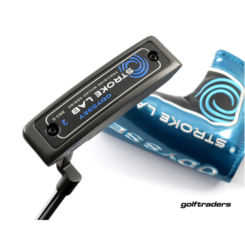 Odyssey Stroke Lab Black #2 Putter 34" Steel Cover M3772