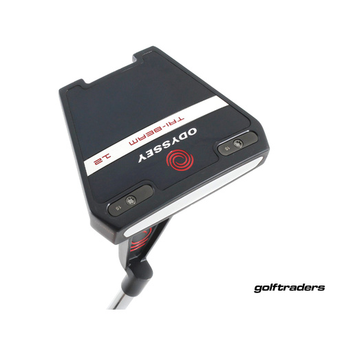 Odyssey Tri-Beam 12 Mallet Putter 34" Stroke Lab Steel M3774