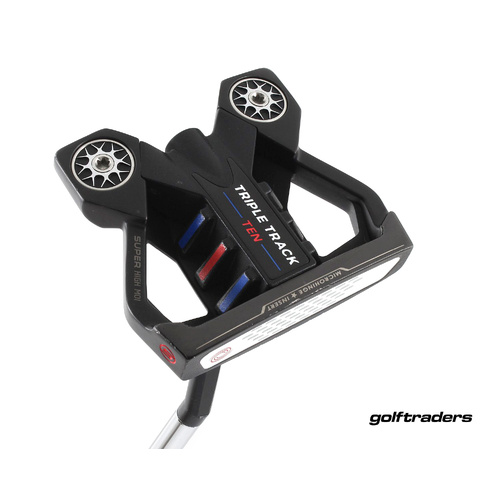 Odyssey Triple Track Ten Mallet Putter 34" Stroke Lab Steel M3781