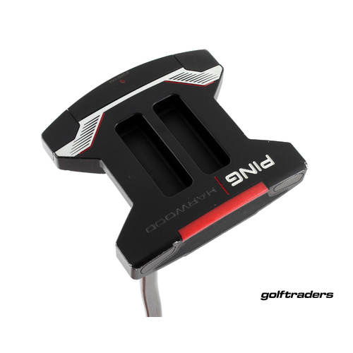 Ping 2021 Harwood Red Dot Mallet Putter 34" Steel New Grip M3797