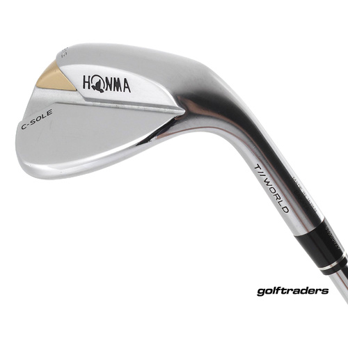 Honma T// World C-Sole Lob Wedge 58.12 Steel Regular Flex M3801