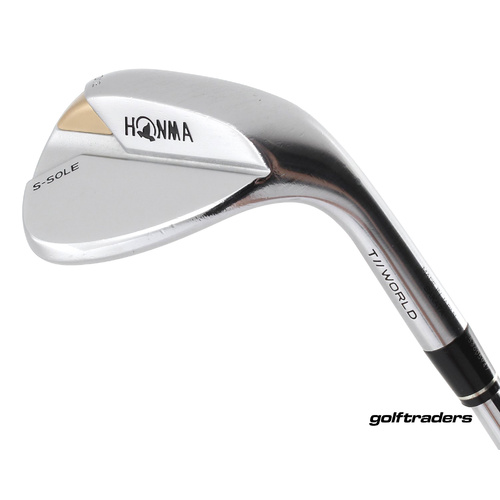 Honma T// World S-Sole Lob Wedge 60.12 Steel Stiff Flex New Grip M3805