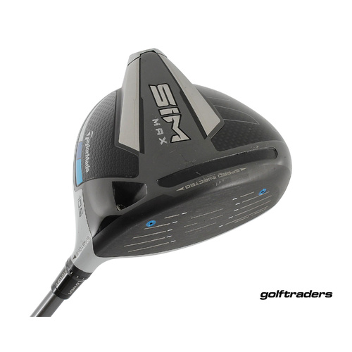 Taylormade Sim Max Driver 10.5º Graphite Stiff Flex New Grip M3852