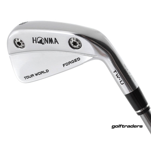 Honma Forged Tour World TW-U 3 Utility Iron 21º Graphite Stiff New Grip M3910