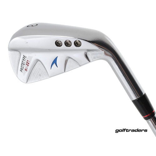 Akira Prototype Hi-221 3 Utility Iron 21º Steel Stiff Flex New Grip M3912