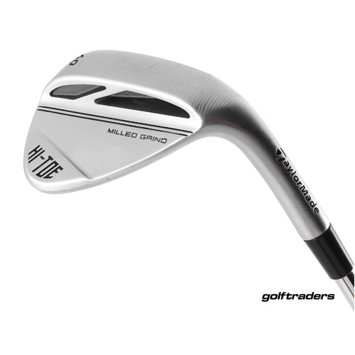 Taylormade Milled Grind Hi-Toe Chrome Lob Wedge 60.13 Steel Stiff Flex M3918