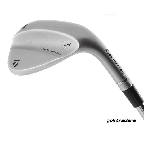 Taylormade Milled Grind 3 Chrome Lob Wedge 58.08 LB Steel Stiff Flex M3928