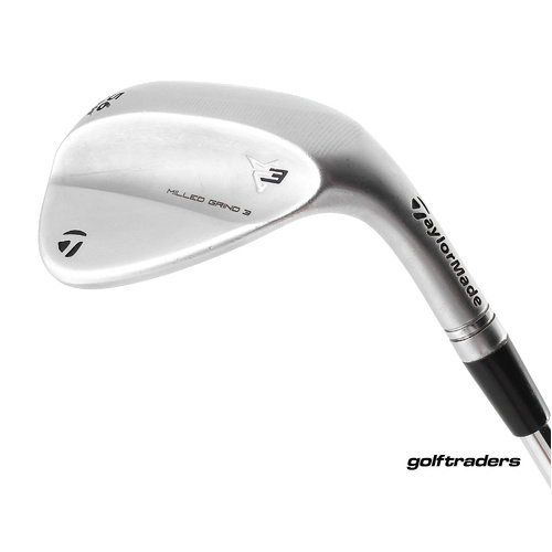 Taylormade Milled Grind 3 Chrome Sand Wedge 56.08 LB Steel Stiff Flex M3929