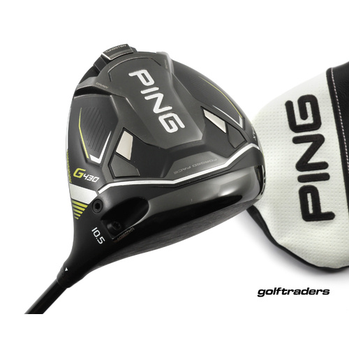Ping G430 MAX Driver 10.5º Graphite Stiff Flex Cover New Grip M3936