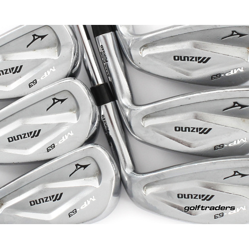 Mizuno MP-63 Forged Irons 5-PW Steel Stiff Flex New Grips M3940