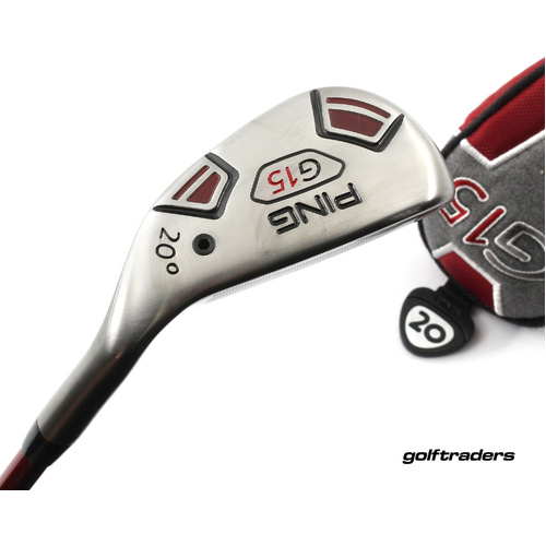 Ping G15 3 Hybrid 20º Graphite Regular Flex Cover New Grip M3946