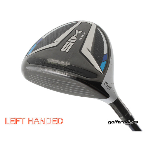 Taylormade Sim Max 3 Fairway Wood 15º Graphite Stiff Flex Left Handed M3957