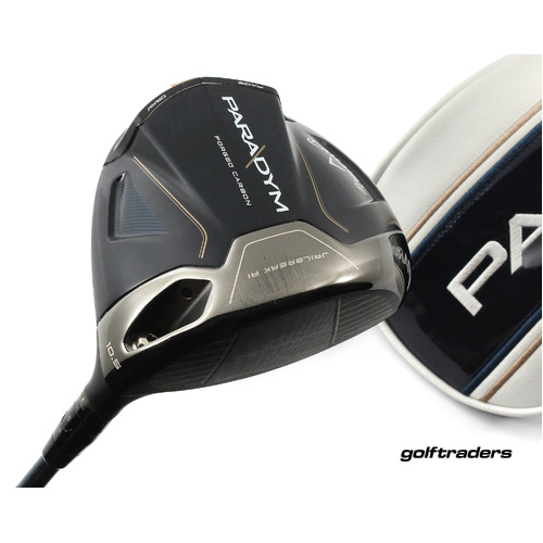 Callaway Paradym Driver 10.5º Graphite Stiff Flex Cover New Grip M3967