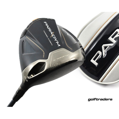 Callaway Paradym Driver 10.5º Graphite Stiff Flex Cover New Grip M3969