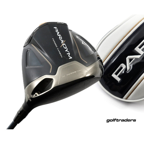 Callaway Paradym Driver 10.5º Graphite Stiff Flex Cover New Grip M3971