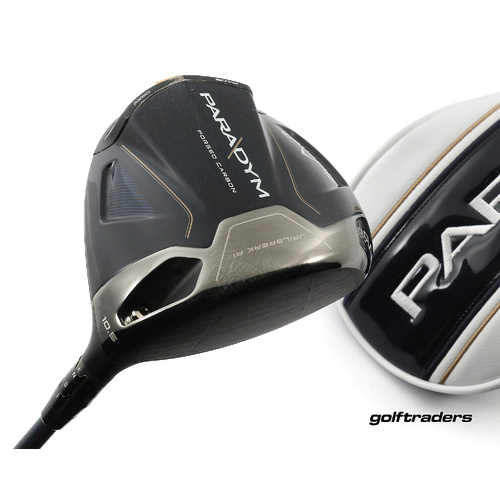 Callaway Paradym Driver 10.5º Graphite Stiff Flex Cover New Grip M3973