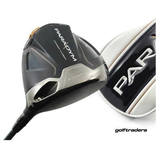 Callaway Paradym Driver 9º Graphite Stiff Flex Cover New Grip M3974