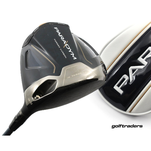 Callaway Paradym Driver 9º Graphite Stiff Flex Cover New Grip M3975