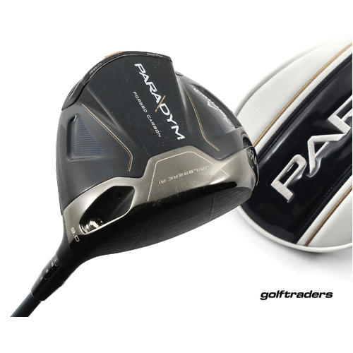 Callaway Paradym Driver 9º Graphite Stiff Flex Cover New Grip M3976