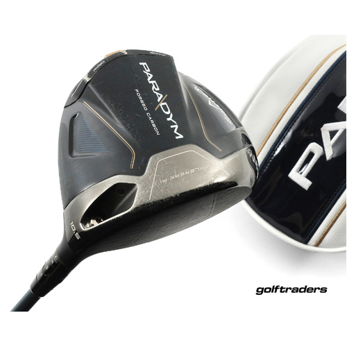 Callaway Paradym Driver 10.5º Graphite Stiff Flex Cover New Grip M4014
