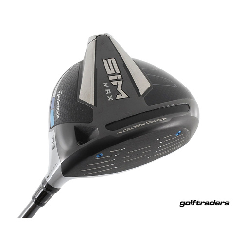 Taylormade Sim Max Driver 10.5º Graphite Stiff Flex New Grip M4017