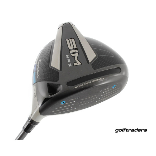 Taylormade Sim Max Driver 10.5º Graphite Stiff Flex New Grip M4021