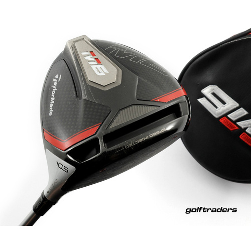 Taylormade M6 Driver 10.5º Graphite Regular Flex Cover New Grip M4031