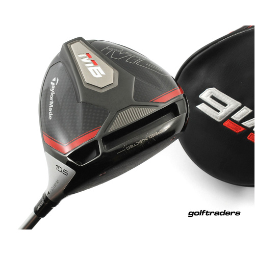 Taylormade M6 Driver 10.5º Graphite Regular Flex Cover New Grip M4047