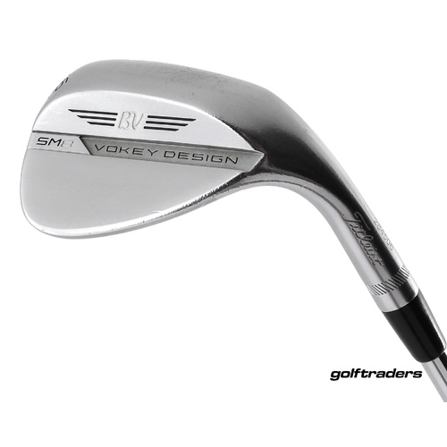 Titleist Vokey Design SM8 Tour Chrome Sand Wedge 56.12D Steel Wedge M4071